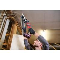 Cordless Compact One-Handed Reciprocating Saw (Tool Only), 18 V, Lithium-Ion Battery, 0-3000 SPM Nassau Supply