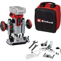 Professional Cordless Compact Router with Fixed Base & Plunge Base (Tool Only) Nassau Supply