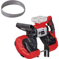 Scie &agrave; ruban compacte 5” pour le m&eacute;tal sans fil (outil seulement), 18 V, 4-1/2" Capacit&eacute; Nassau Supply
