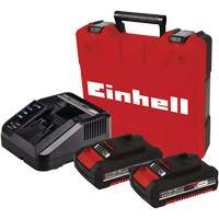 Professional Cordless Hammer Drill/Driver Kit, 1/2" Chuck, 18 V Nassau Supply