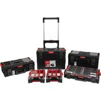 Ensemble de d&eacute;part roulant de coffres &agrave; outils Arx de 5 morceaux, 25-1/5" x 19" x 54-3/5", Noir Nassau Supply