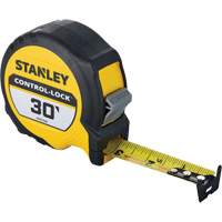 CONTROL-LOCK Tape Measure, 25 mm x 30', Imperial Graduations Nassau Supply