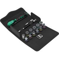 Jeu de cl&eacute; &agrave; cliquet SA 13 Zyklop Comfort avec levier dinversion, 15 Mcx, Prise de 1/4" Nassau Supply