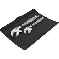 Jeu de 2 cl&eacute;s &agrave; fourches &agrave; r&eacute;glage automatique Joker, Ajustable, 2 morceaux, Imp&eacute;rial et m&eacute;trique Nassau Supply
