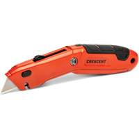 Retractable Knife, Steel, Aluminum Handle Nassau Supply