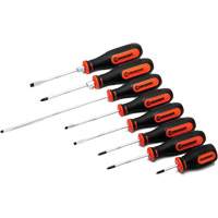 Dual Material Screwdriver Set, 8 Pcs. Nassau Supply