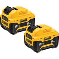 Max* Battery Packs, Lithium-Ion, 12 V, 5 Ah Nassau Supply