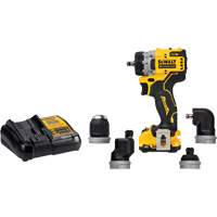 Ensemble perceuse/visseuse sans fil et sans balai XTREME 5-en-1, Lithium-ion, 12 V, Mandrin 3/8" Nassau Supply