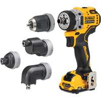 Ensemble perceuse/visseuse sans fil et sans balai XTREME 5-en-1, Lithium-ion, 12 V, Mandrin 3/8" Nassau Supply