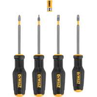 MAX Fit Screwdriver Set, 4 Pcs., Magnetic Nassau Supply