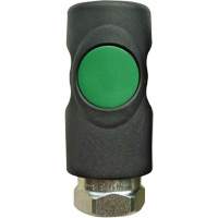 TOPQUIK S1 Ultraflo 7.8 mm Quick Coupler, Polyester Composite/Stainless Steel, 1/4", Female NPT, 174 PSI Nassau Supply