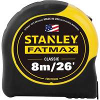 FATMAX&reg; Tape Measure, 1-1/4" x 26'/8 m, Imperial & Metric Graduations Nassau Supply