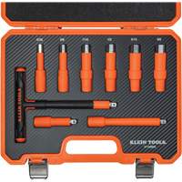 Insulated T-Handle & Hex Bit Set with Case, 1000 V, 9 Pcs Nassau Supply