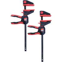 Ensemble de serre-joints &agrave; g&acirc;chette pour barres &agrave; une main avec poign&eacute;e rotative &agrave; 360°, 12" (304,8 mm) Nassau Supply