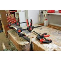 Serre-joints de table &agrave; une main (2 pi&egrave;ces), 6" (152,4 mm) Nassau Supply