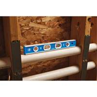 Tool Box Level, Box, 1' L, Aluminum, 4, Magnetic Nassau Supply