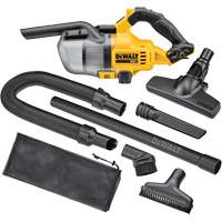 Aspirateur &agrave; main sans fil pour d&eacute;chets secs, 20 V, Capacit&eacute; 0,18 gal Nassau Supply