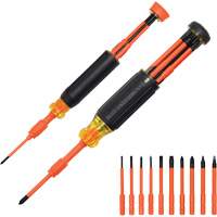 10-in-2 Insulated Auto-Lock Screwdriver Set Nassau Supply