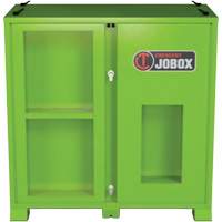 Onsite PPE Storage Cabinet, Steel, High-Visibility Lime Green Nassau Supply