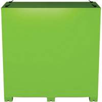 Ventilated Onsite PPE Storage Cabinet, Steel, High-Visibility Lime Green Nassau Supply