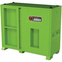 Ventilated Onsite PPE Storage Cabinet, Steel, High-Visibility Lime Green Nassau Supply