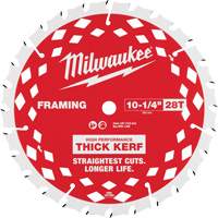 Thick Kerf Framing Circular Saw Blade, 10-1/4", 28 Teeth, Wood Use Nassau Supply