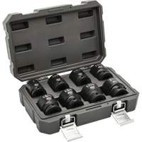 Jeu de douilles SAE &agrave; 6 pans, 8 Mcx, Chocs, Prise de 3/4" Nassau Supply