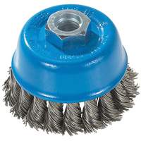 Knot-Twisted Wire Cup Brush, 3" Dia. x M14 Arbor YC635 | Nassau Supply