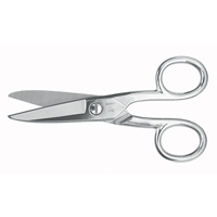 Electrician's Scissors, 5-1/4", Rings Handle UG815 | Nassau Supply