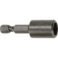 Nutsetter For SAE Sheet Metal Screws, 1/4" Tip, 1/4" Drive, 2-14/25" L, Non-Magnetic UQ803 | Nassau Supply