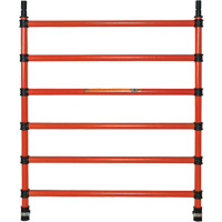 Fibreglass Scaffolding Components, End Frame, 47" W x 60" H Nassau Supply