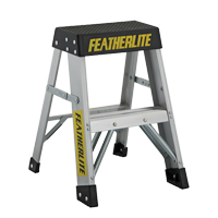 Escabeaux industriels extra robustes, 2', Aluminium, Capacit&eacute; 300 lb, Type 1A Nassau Supply