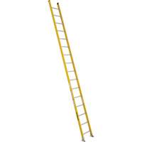 Industrial Extra Heavy-Duty Straight Ladders (5600 Series), 16', Fibreglass, 375 lbs., CSA Grade 1AA VC272 | Nassau Supply