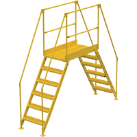 &eacute;chelles de liaison, 116" Port&eacute;e hors tout, 60" ha x 48" p, 24" Largeur de la marche Nassau Supply