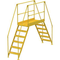 &eacute;chelles de liaison, 128" Port&eacute;e hors tout, 60" ha x 60" p, 24" Largeur de la marche Nassau Supply