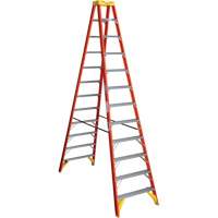 Twin Step Ladder, Fibreglass, 300 lbs. Capacity, 12' VD524 | Nassau Supply