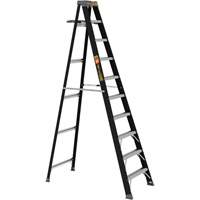 Step Ladder with Paint Tray, 10', Fibreglass, 250 lbs. Capacity, Type 1 Nassau Supply