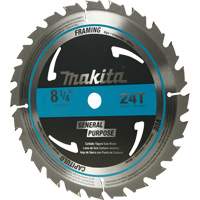 Carbide-Tipped Circular Framing Saw Blade, 8-1/4", 24 Teeth, Wood Use Nassau Supply