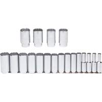 Jeu de douilles, 19 Mcx, Prise de 1/2", Profond Nassau Supply