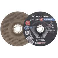 XCAVATOR™ Grinding Wheel, 7" x 1/4", 7/8" arbor, Zirconium, Type 27 VV506 | Nassau Supply