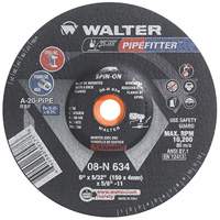 PIPEFITTER™ Grinding Wheel, 6" x 5/32", Aluminum Oxide, Type 27 VV690 | Nassau Supply