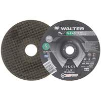 FLEXCUT MILL SCALE™ Grinding Wheel, 7", 36 Grit, Aluminum Oxide, 7/8", 8600 RPM, Type 29 VV741 | Nassau Supply