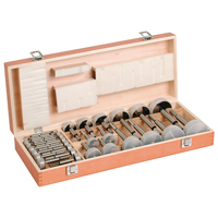 Woodpecker Forstner Bit Kits in a Wooden Box, 29 Pieces, High Carbon Steel WK666 | Nassau Supply