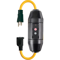 Cordons avec disjoncteur de fuite à la terre en ligne, 120 V, 20 A, Cordon de  XA466 | Nassau Supply