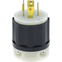 Industrial Grade Locking Device, Nylon, 20 Amps, 125 V/250 V, L14-20P XA890 | Nassau Supply