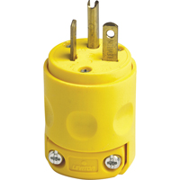 Grounding Plug, Plastic, 20 A, 250 V Nassau Supply