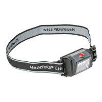 Lampe frontale HeadsUp Lite 2610, DEL, 30 lumens, 19 hres de fonctionnement, piles AAA Nassau Supply