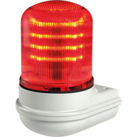 Streamline<sup>®</sup> Modular Multifunctional LED Beacons, Continuous/Flashing/Rotating, Red XE721 | Nassau Supply