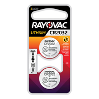 CR2032 Lithium Coin Cell Batteries, 3 V XE880 | Nassau Supply