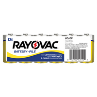 Rayovac<sup>®</sup> Zinc Carbon D Batteries XG851 | Nassau Supply